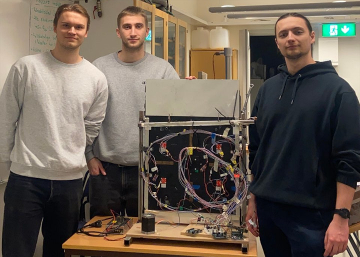 Erik Widström, Simon Eriksson, Richard Zetterman